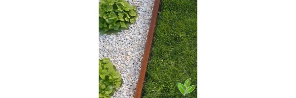 Beeteinfassung Cortenstahl