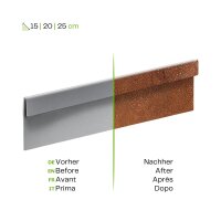 Innogard - Verbinder für Rasenkantenband Corton 25cm Höhe