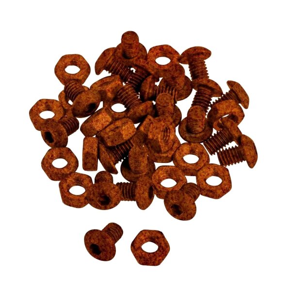 innogard Schrauben-Set Edelrost M6 für Rasenkanten