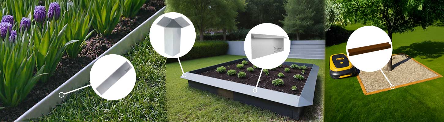 Hochwertiges Gartenzubehör für professionelle Installation